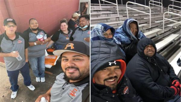 Transportation Football game